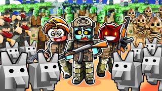 We Created THE STRONGEST ARMY In Roblox Dead Rails!
