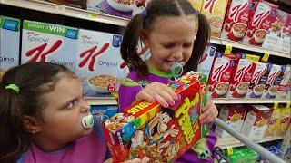 Bad Baby Real Food Fight Victoria vs Annabelle & Freak Daddy Toy Freaks Family ( reuploaded )