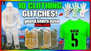 10 EASY CLOTHING GLITCHES IN GTA 5 ONLINE!