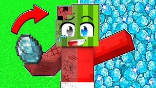 Melon's POOR to RICH Story in Minecraft!