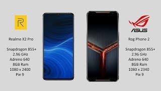 Realme X2 Pro vs Rog Phone 2: Antutu Benchmark