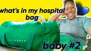 WHAT'S IN MY Hospital BAG BABY #2 #grenada #youtuber #viralviralvideo