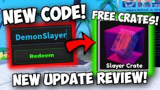 New OP CODE, BIG Update, FREE CRATES & More! | Ultimate Tower Defense