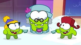 Om Nom Stories: Grandma's Power | Funny Cute Cartoons For Kids | HooplaKidz TV