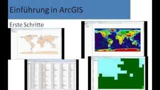 Einführung in ArcGIS: Erste Schritte (1. Video)