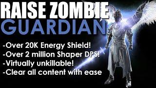 【Path of Exile 3.9】Raise Zombie Guardian Tank –Build Guide– Virtually Unkillable!