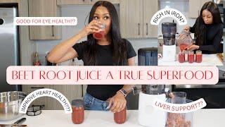 THE BEST BEET JUICE | Supports Eye Health, Anemia, Blood Pressure, Liver | Nama J2 Juicer