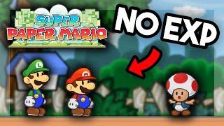 Can You Beat Super Paper Mario Without Leveling Up ? (Part 1)