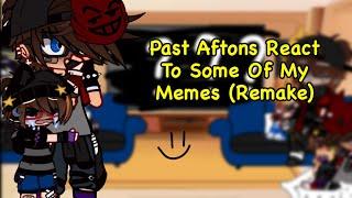 • Past Aftons React To Some Of My Memes • Remake • GCRV • My FNaF AU x Gacha • Warning in DESC •