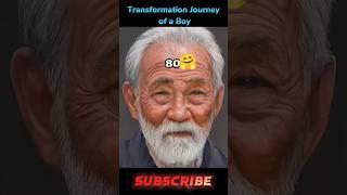 Old to Young Transformation of a Chinese Boy #shorts #transformation #viral