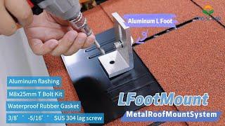 MG Solar L Foot Mount