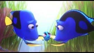 Buscando A Dory Escena De Dory Bebé Y Sus Padres