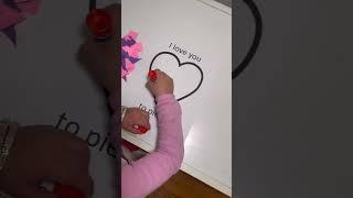 Fun & Easy Valentine Craft for Little Hands #DIY #fok
