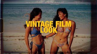 vintage FILM LOOK in FCPX tutorial (8mm, 16mm, 35mm)