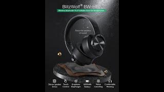 Обзор наушников BlitzWolf BW-HP2 bluetooth V5.0