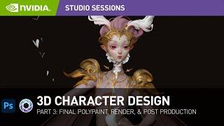 Expert 3D Character Design Workflow w/ Alina Ivanchenko Part 3: Render & Post Production