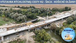 VÝSTAVBA RÝCHLOSTNEJ CESTY R2 - ŠACA - KOŠICKÉ OLŠANY