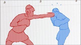 How to Roto Footage for a Hand Drawn Animated Effect Final Result