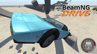 Реактивная машина | Разогнал до 900 км/ч - BeamNG drive