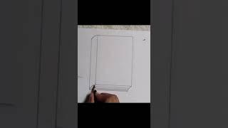 band kitab ka Chitra, how to draw a book drawing, #shorts