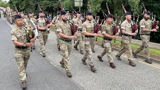 The Royal Regiment of Scotland Freedom of North Lanarkshire Parade