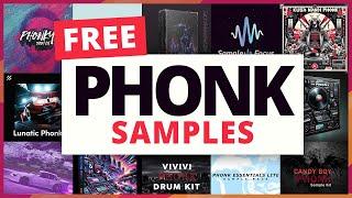 3,000 Free Phonk Samples [3GB] 12 Free Phonk Sample Packs