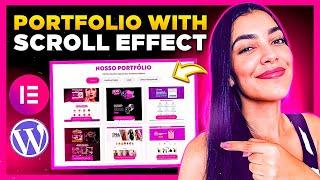How to Create a PORTFOLIO Container in Elementor with Tabs [+ Scroll Effect]
