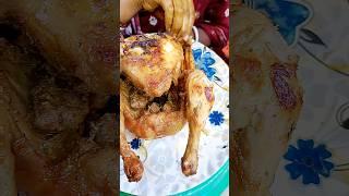 গোটা মুরগির রোস্ট জমিয়ে খেলাম  #food #eating  #eatingshow  #food