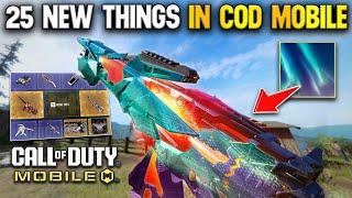 25 New Things In Cod Mobile Season 9! (2024) | COD Mobile | CODM