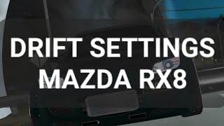 MAZDA RX8 DRIFT SETTINGS | Car Parking Multiplayer