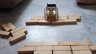 DIY Wooden Triangle Robot challenge!!!