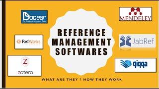 Reference Management Softwares | Most Preferred Research Tools/Websites | Bibliography