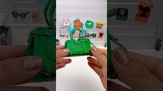 Opening Mini Fashion Series 2 Mini Brands | Miniature Handbags and Makeup Set for Doll | ASMR