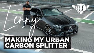 IN DETAIL - LENNY’S MERCEDES E-CLASS COUPE 1 OF 1 SPLITTER