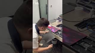 Violent installation of LED panels‍#ledmodule #leddisplay #ledscreen #leddisplayfactory #ledpanel