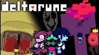 GASTER FOUND!!? Deltarune's Deepest Secrets: Inside The Hatch, Secrets Rooms, & Defeating K. Round