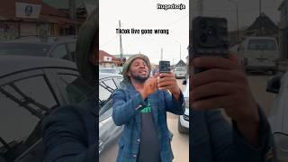 Tiktok live gone wrong #trending #shorts