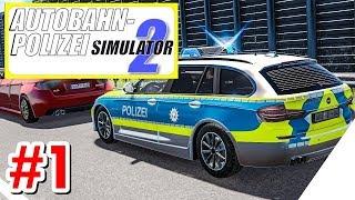 AUTOBAHN POLIZEI SIMULATOR 2 [PS4][German] Let's Play #1 LISZY die POLIZISTIN !!