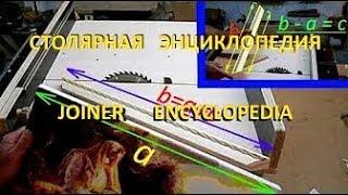 Зарезать под ус. Table saw miter sled.  Версии каналов "LePilkin62TV" и "AlfFisher".