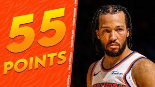 Jalen Brunson 55 POINTS vs Wizards  FULL Highlights