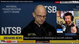 NTSB Details Final Moments of the AA 5342 CRJ/Blackhawk Collision  - Airline Pilot Explains