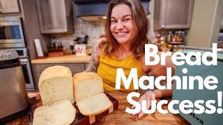 My Go-To Bread Machine Sandwich Bread Recipe (Bread Machine 101)