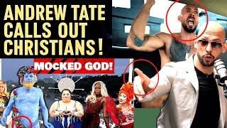 Andrew Tate Criticizes MOCKERY OF CHRIST at 2024 Olympics: A Biblical Response!!