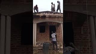 Construction in the village #2024 #realestate #shoppingmall #travel #africanvillage #shoppingcenter