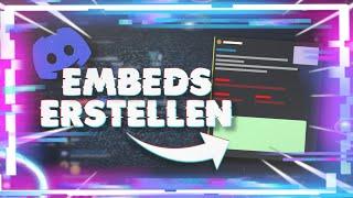 DISCORD EMBEDS Erstellen Tutorial (Webhook Bot)