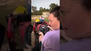 Megan learns to use the tractor; and FAILS!