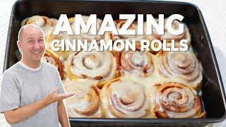 Amazing Homemade Cinnamon Rolls recipe (No Mixer)