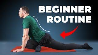 Beginner Stretch Routine For Lower Back and Legs. (Routine 1)