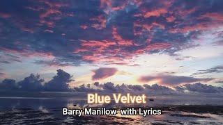 Blue Velvet by Barry Manilow with Lyrics : Blue Velvet Sunrise on Honda Bay  Puerto Princesa City