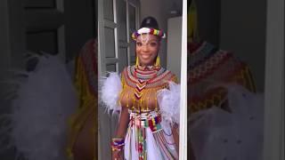 Zulu Queens village life#South African culture #Zulu #Zulu girls dance #AfricanCulturaldance #shorts